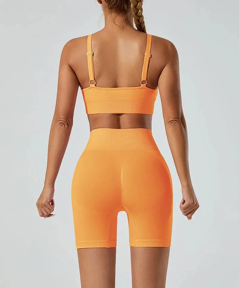 Womens Workout Seamless Scrunch Butt Sweatpants High Waisted Athletic Yoga Shorts sports shorts running shorts yoga shorts workout shorts seamless shorts