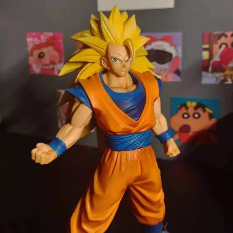 33CM GOKU DRAGON Ball Figure Goku ssj3 Son Goku Action Figurine Pvc EUR