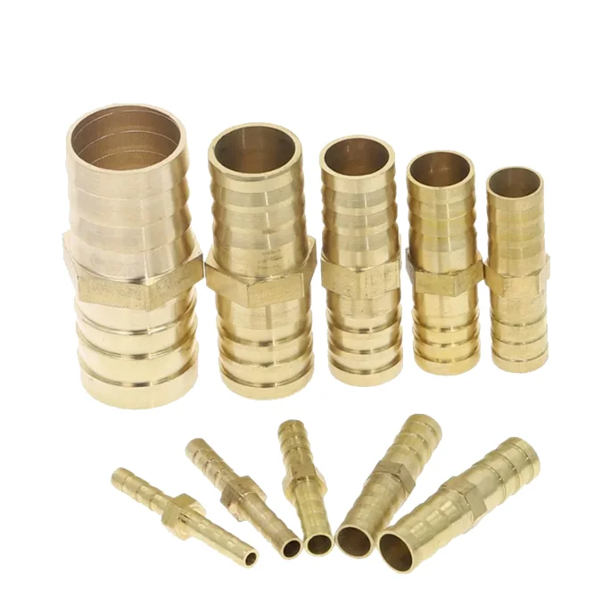 

Brass Straight Hose Pipe Fitting Equal Barb 4mm 5mm 6mm 8mm 10mm 12mm 16mm 19mm 25mm Gas Copper Barbed Coupler Connector Adapter
