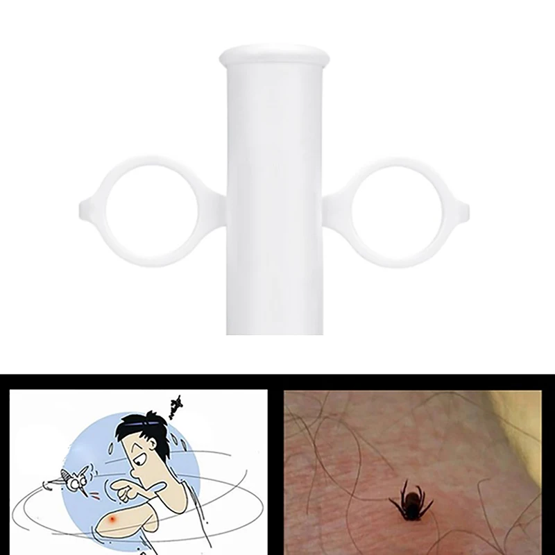 Natural Detoxifier Bed Bug Bee Wasp Insect Sting Sucker Relieve Pain Outdoor First Aid Survival Tool Venom Extractor