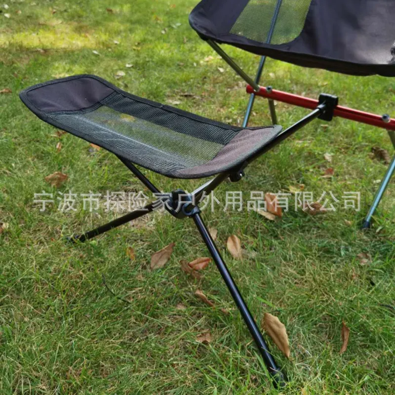 야외용 알루미늄 합금 접이식 의자 다용도 해변 레저 라운지 의자 발받침 포함 ..