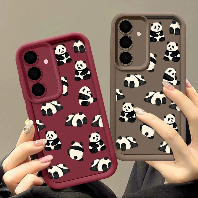 Adorable Baby Panda Shockproof Phone Case