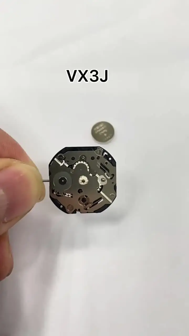 Mouvement à Quartz Japonais VX32E – Date à 3 – Avec Tige Réglable Et Pile – Pour Réparation Ou Création De Montres - 2