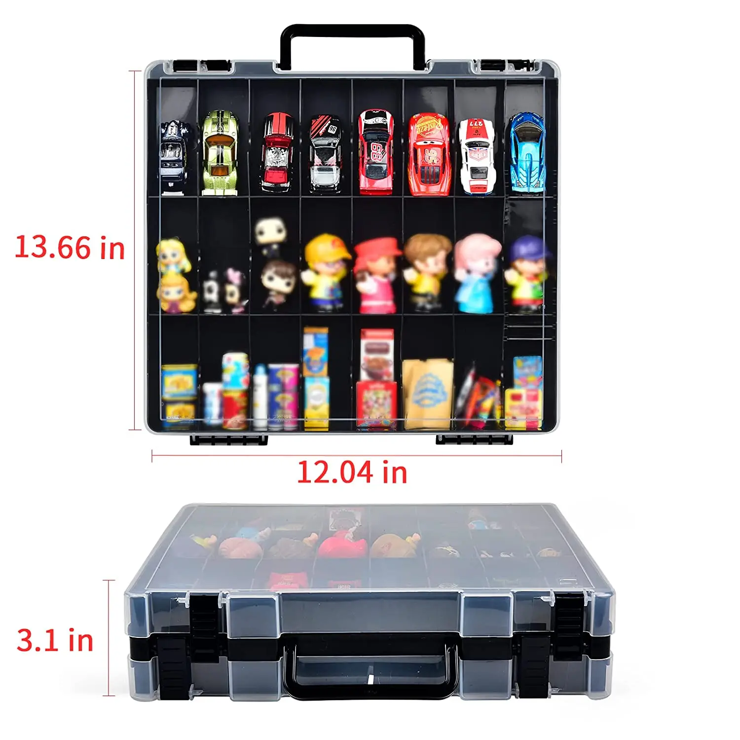 Display Case for Disney Doorables/for Hot Wheels Car/for Mini Brands  Collector Toys/for LOL Surprise Dolls Universal - AliExpress