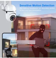 Caméra Wifi 8MP, caméra de surveillance IP sans fil, moniteur vidéo, vision nocturne, suivi des personnes, audio bidirectionnel, moniteur pour bébé intelligent pour la maison 3