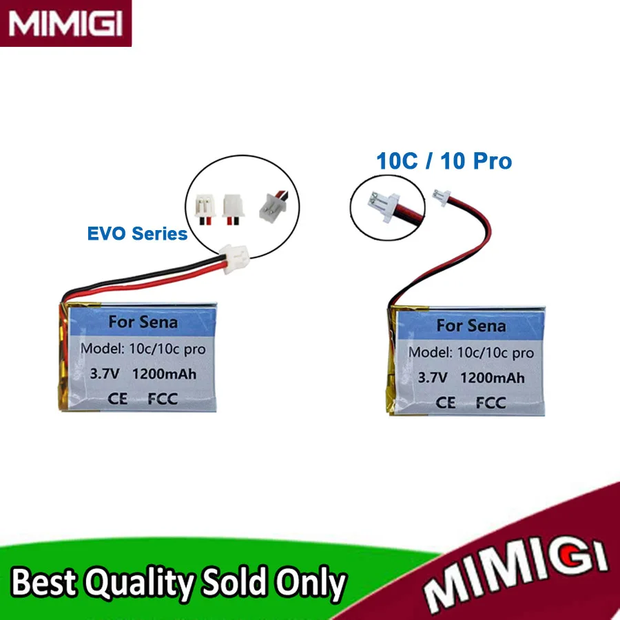Originale Sostituisce 1200Mah 903242 Batteria Per Sena 10C Evo 10Cpro Pro Casco Moto Auricolare Bluetooth Cuffie Batterie Akku