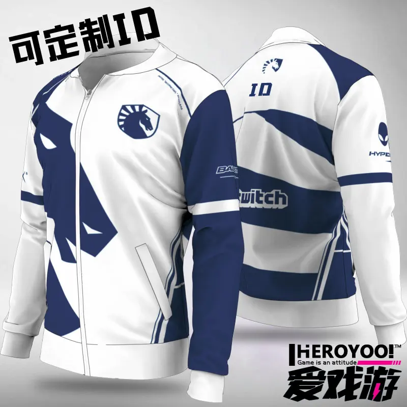 Customizable Name Team Liquid Eating Chicken Team Uniform CSGO Jacket ...