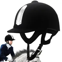 Equestrian Headgear Protective Horse Riding Headgear Adjustable Breathable Safety Hats For Equestrian Riders For Riding