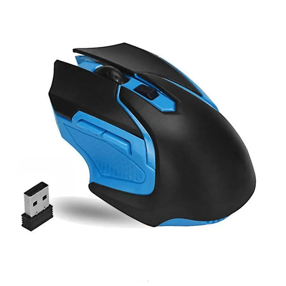 2.4GHz Wireless Optical Gaming Mouse 3-Speed 1600dpi Silent Flashing Wireless Mice USB Game Backlight Mouse For PC Laptop silent wireless mouse Mice