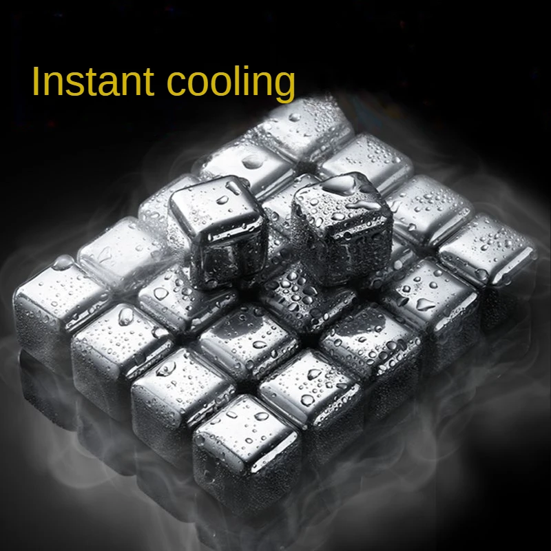 316stainlesssteelicecubehouseholdicecubeartifactsteelicecube