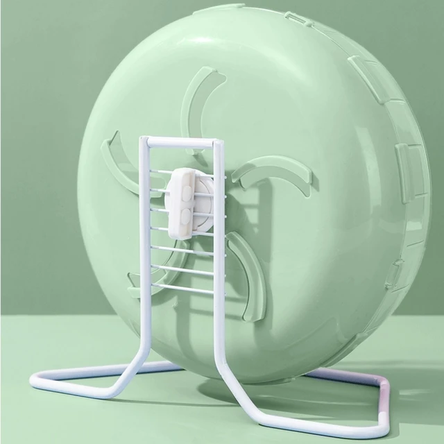 1Pc Thickened Hamster Silent Running Wheel Quiet Comfortable Stable Firm Strong Load-Bearing Capacity Small Pets Playing Toys 6
