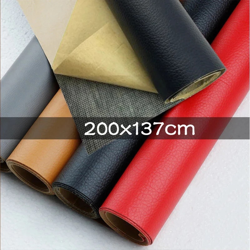 

200x137cm Patches Leather Fix Fabric Patch Self Adhesive PU Leather Repair Patch Sofa Repairing DIY Fabric Stickers Scrapbook