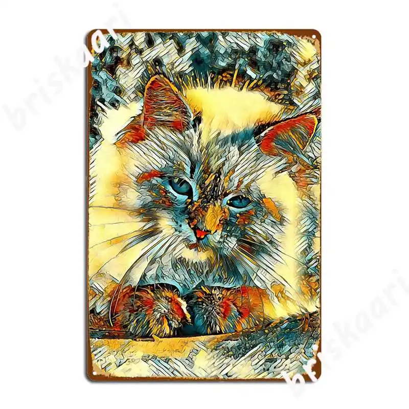 

Animalart_Cat_005_By_Jamfoto Metal Sign Design Home Wall Pub Garage Decoration Tin Sign Posters