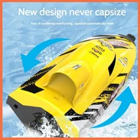 Rc Boats 25km/H 2.4g Turbojet Power Brushless Motor Long Lasting Endurance Sealed Waterproof Cooling System Rc Jet Boat For Boy 1
