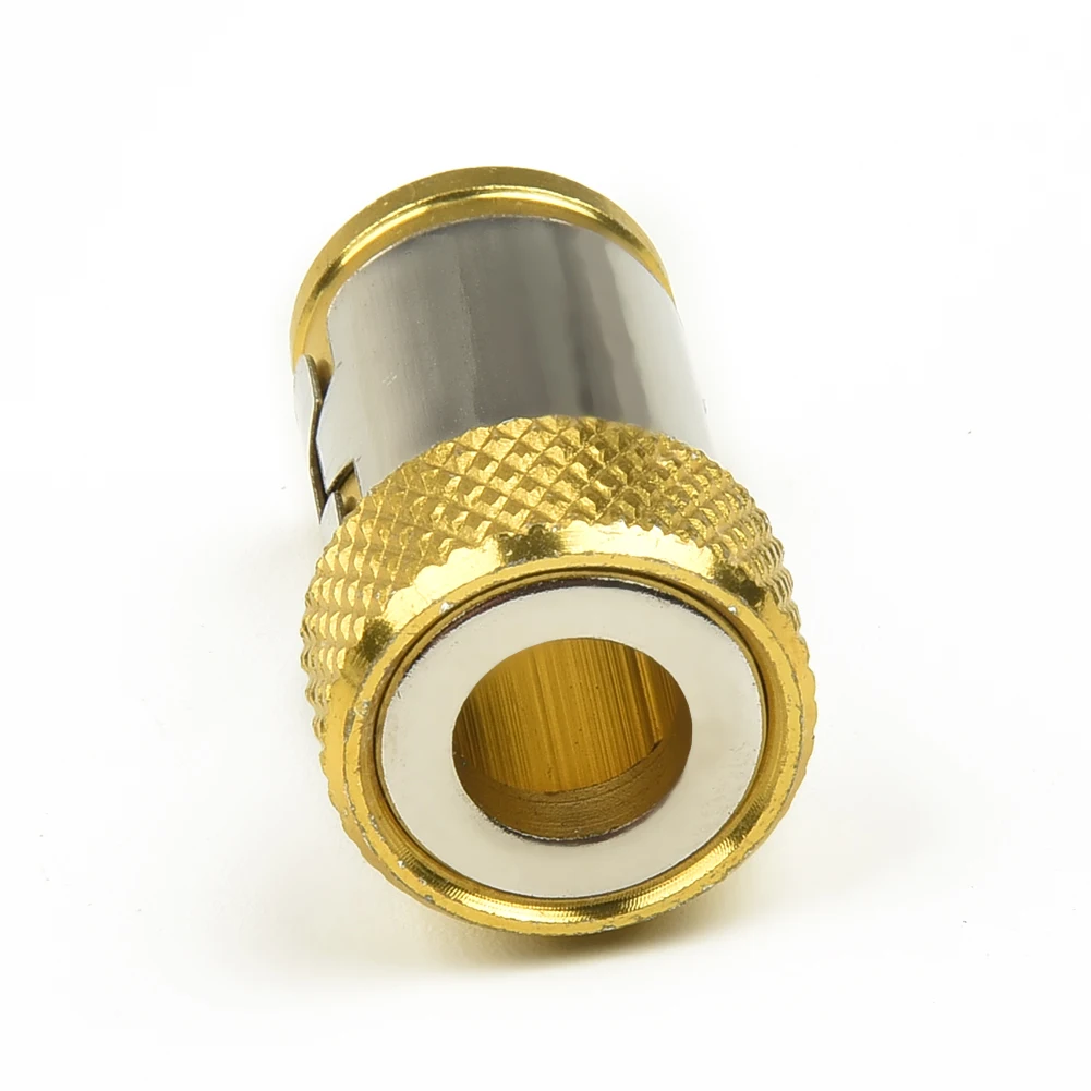 

Hot Durable Magnetic Ring Magnetism 25*15mm Hex Metal Alloy Steel For Screwdriver Bit Gold Color Magnet Driver