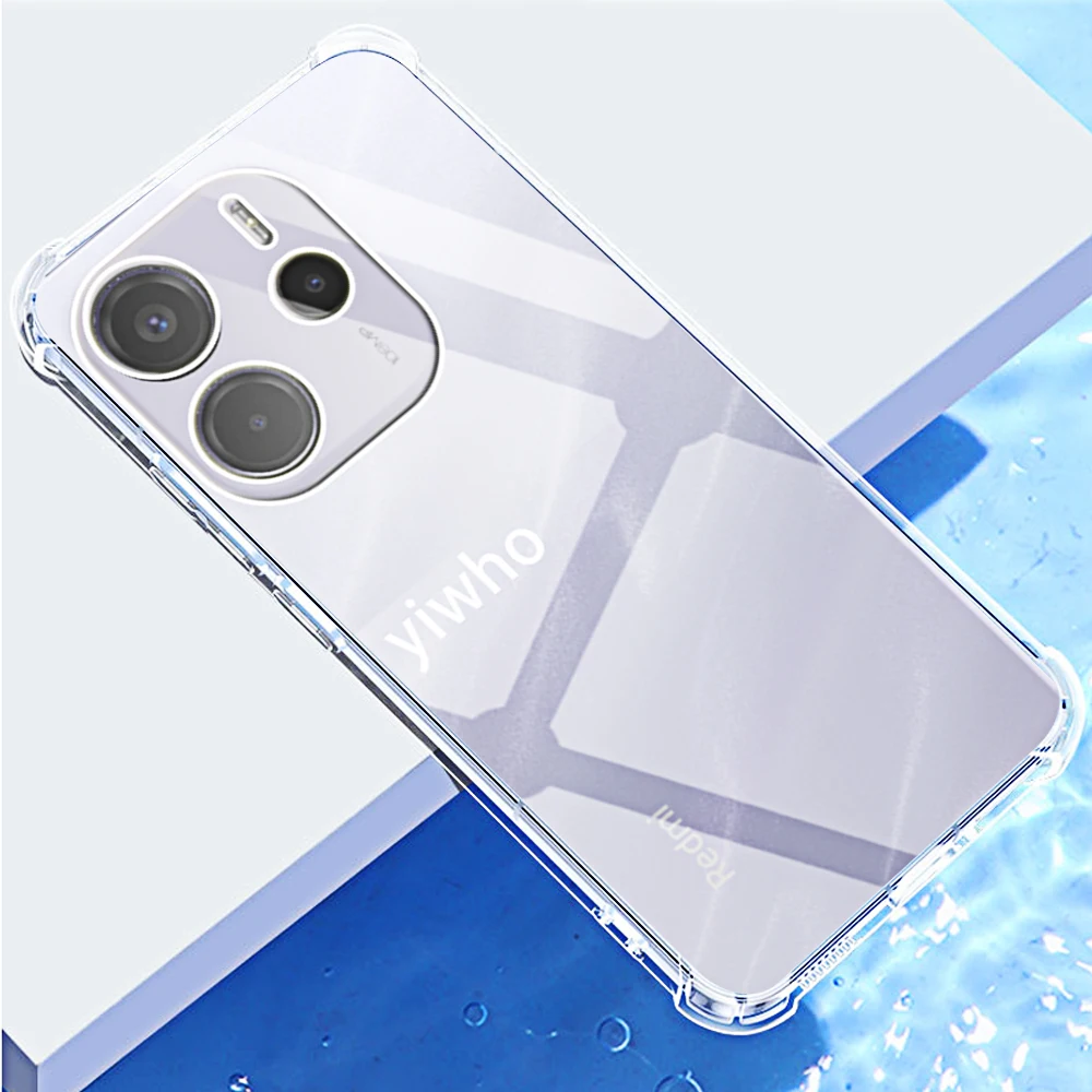 Crystal Clear Protective Camera Phone Case with Transparent Design