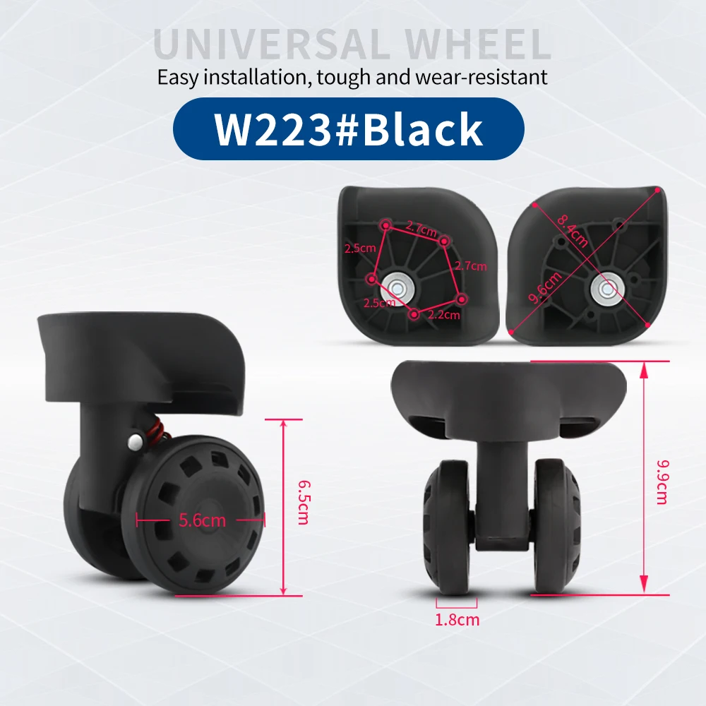 Trolley Koffer Universal Rad Zubehör Koffer Ersatz Roller Teile Gepäck Rad Ersatz Wartung Universal P – Detail 17