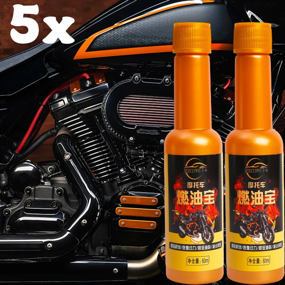 60ml Fuel Treasure Motorcycle Fuel Additive Engine Three Way Catalytic Converter Carbon Removal Efficiency Enhance Agent