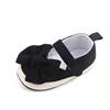Baby Girls Shoe Soft Soles Non-slip Butterfly Knot Fashion Outdoor Solid Color Infant Newborns Crib First Walkers Princess Shoes 4