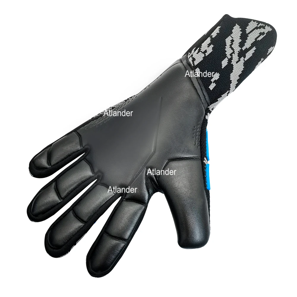 Fußballhandschuhe für Kinder und Erwachsene, Fußball-Torwart, verdicktes Latex, starker Griff, Torwarttraining, Spiel, Kinder, Handschlaufe, langlebiger Handschuh – Detail 20