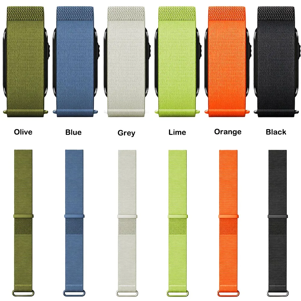 Nylon Woven Adjustable Fitness Tracker Bicep Strap - Breathable Arm Wristband Replacement