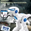 Parent-Child Interaction Smart Program RC Dinosaur Robot Auto Demo Kids Multi-Function Early Education Remote Control Dinosaur 3
