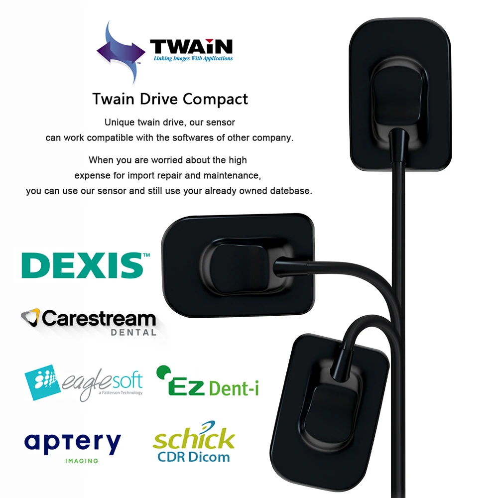 Azdent DENTAL Sensore Digale A Raggi X Sistema Digale Intraorale Strumenti Per Odontoiatria Con Immagini HD Compatibili Con Diversi Generatori Di Raggi X