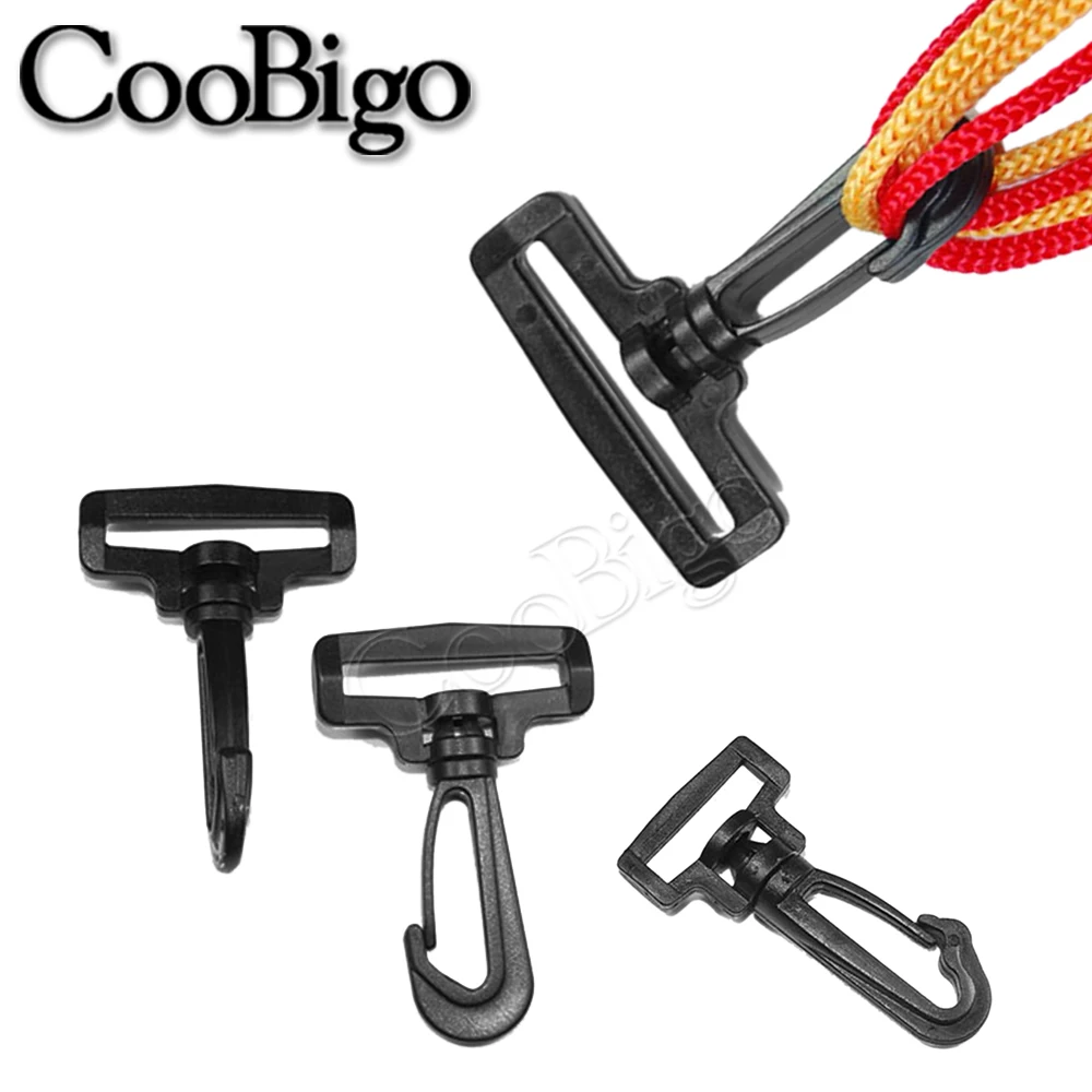 Holesto Set 5 Moschettoni Plastici Tattici - Carabiner Nero Chiusura A Molla Per Zaini E Escursionismo - Foto 3