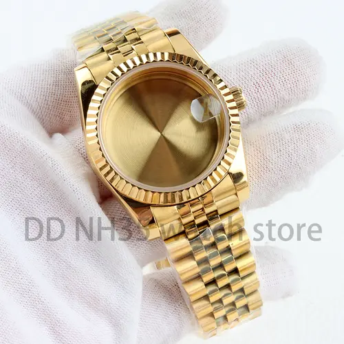 36mm/39mm NH35 Watch Case Sapphire Glass 20mm Solid 316L Stainless Steel Bracelet for Datejust NH35 NH36 Movement 28.5mm Dial - Image 19