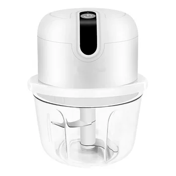 B83B-USB Rechargeable Portable Food Chopper Wireless Garlic Pounder For Chopping Garlic, Ginger 2