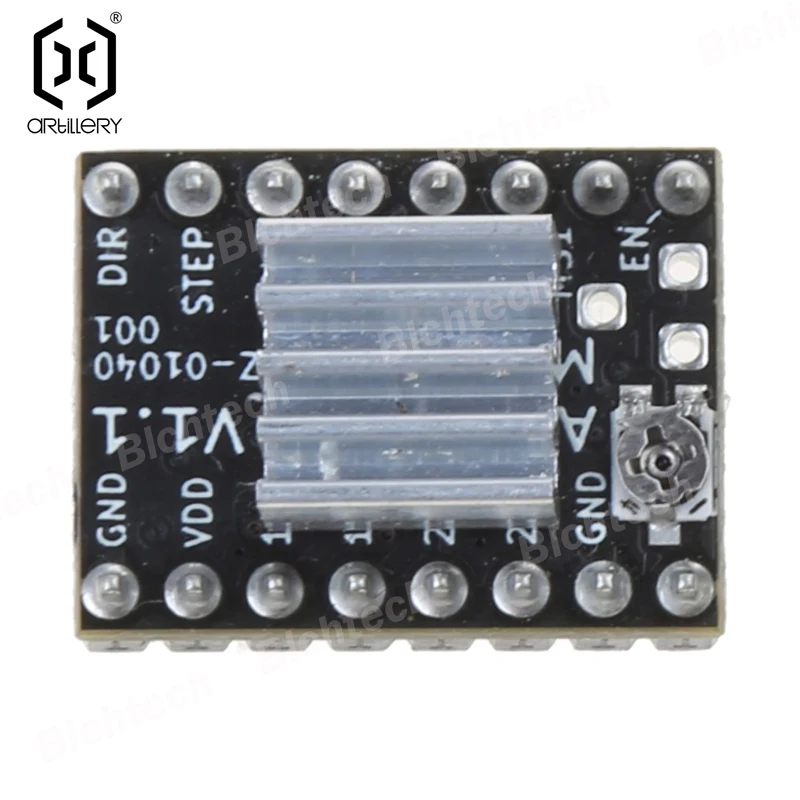 Artillery 3d Printer Original Accessories Motherboard Mute Driver FS31W01 With Heat Sink Use for SW-X2/Genius Pro/Hornet