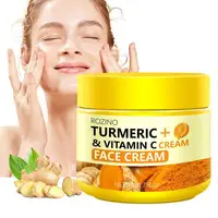 Savon au citron au curcuma/coussin nettoyant/crème pour le visage/sérum série curcuma produit de soin éclaircit le teint pour tous les types de peau nourrir 6