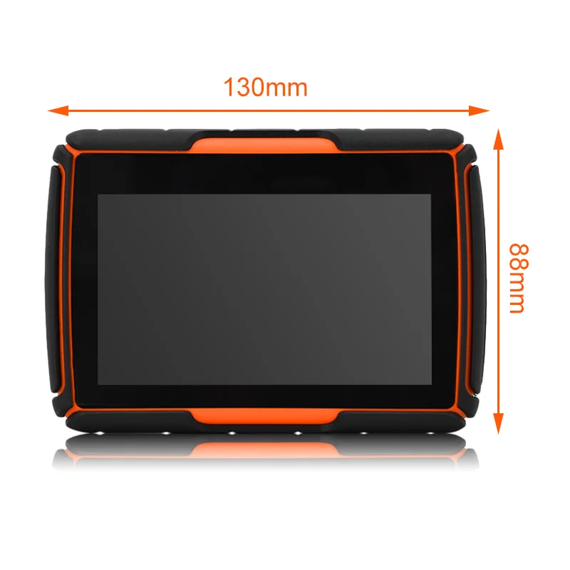 2025 오토바이 GPS 네비게이션 IPX7 방수 FM-AVIN-블루투스 GPS 네비게이터 트래커 불릿 8GB FM 무료 igo 지도