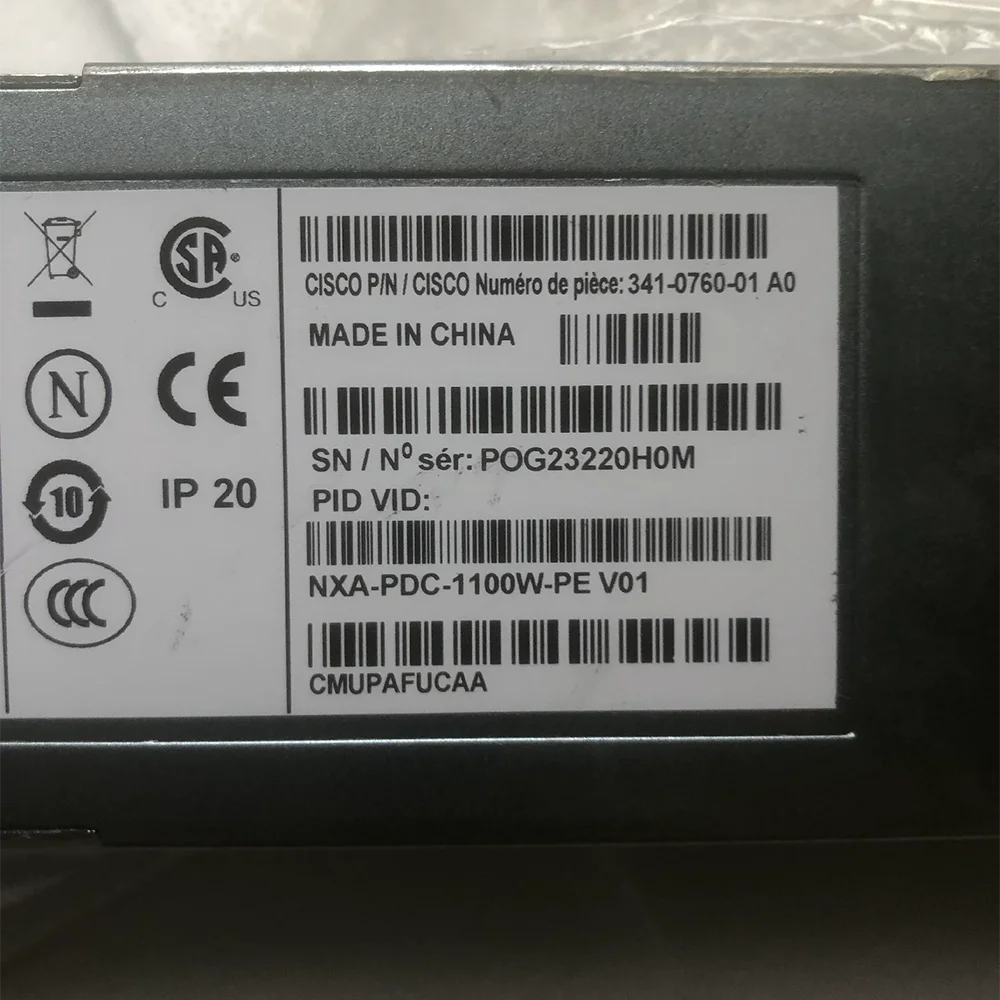 For CISCO NXA-PDC-1100W-PE 341-0760-01 Power Supply DC 1100W Power Adapter 5 For CISCO NXA-PDC-1100W-PE 341-0760-01 Power Supply DC 1100W Power Adapter - Image 3