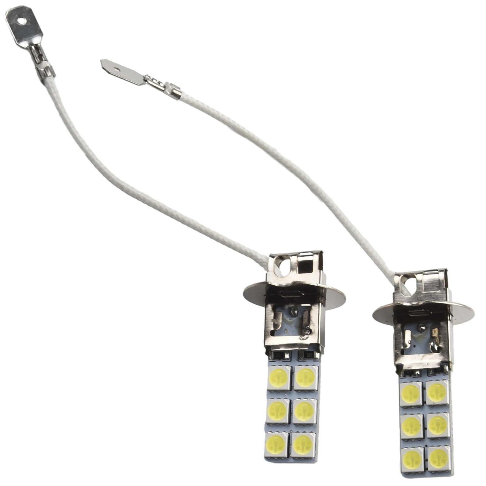 12V DC 2개 안개등 1000LM 50000H 알루미늄 합금 간편 설치 소켓 타입 H3 360도 55W 인기 상품 고품질