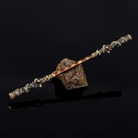 22cm Black Myth: WuKong Weapon Sun Wukong Monkey King Bar Game Anime Katana Weapon Ancient Style Peripherals Christmas Gifts Toy 1