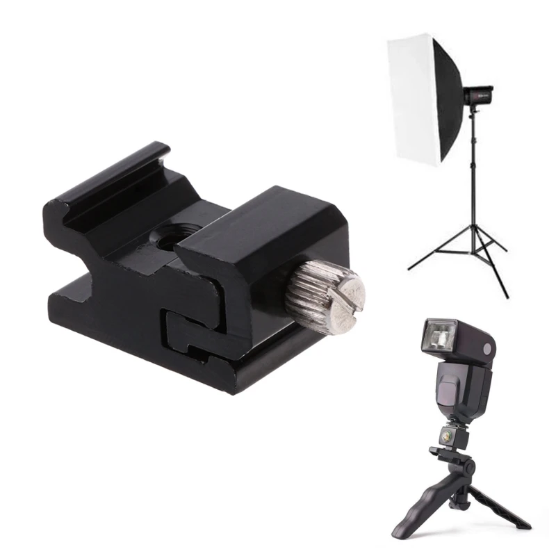 

Hot Shoe Bracket Stand Mount Adapter Trigger Holder Camera Accessories New