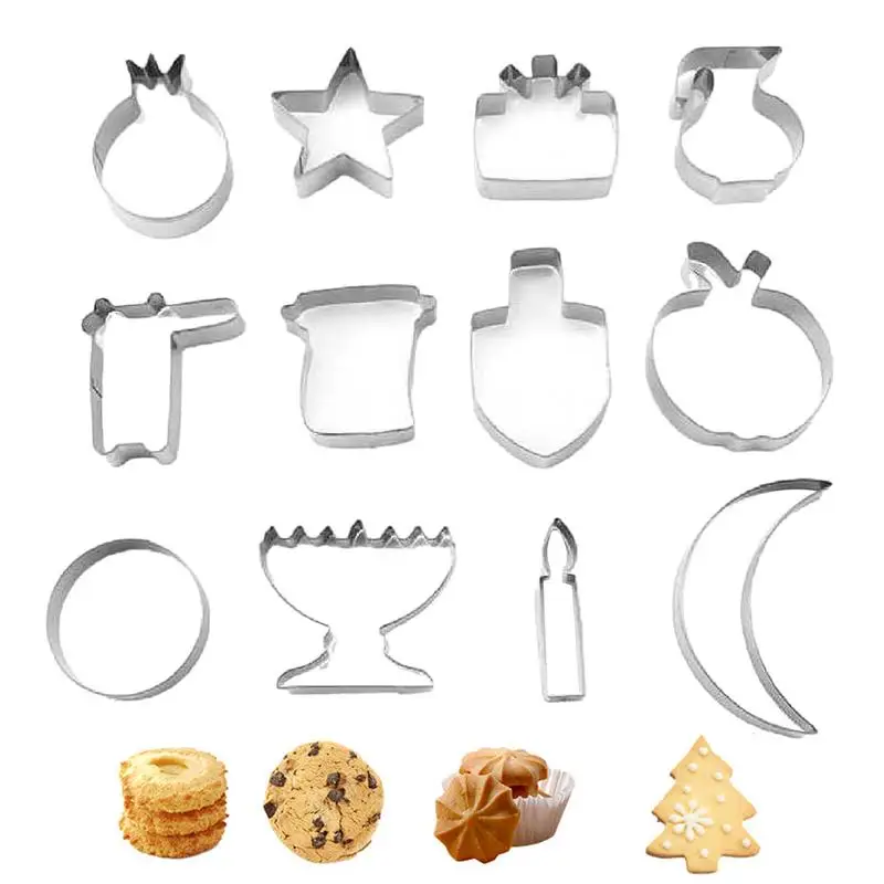 

Cookie Cutter Mold 12pcs Pancakes Shapes Kit Kitchen Baking Gadgets Cookie Cutter Mold For Biscuit Cake Pancakes For Kids Boys