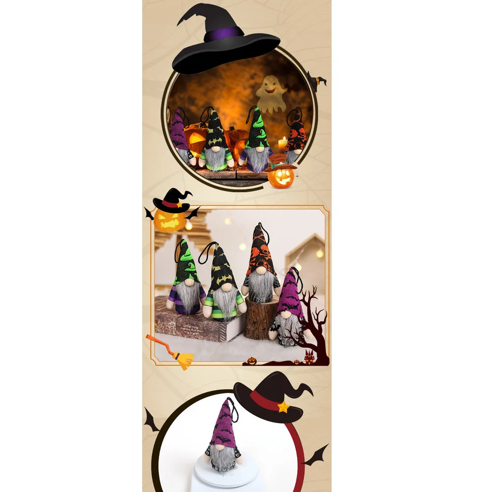 New Halloween Doll Pendant Forest Man Venue Decoration Showcase Props Hanging Decorations_voghion.com