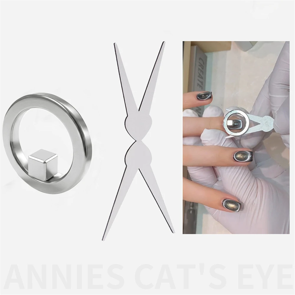 Magnetic Tool For Cat Eye Nail Art Designs And Manicure Effects_voghion.com