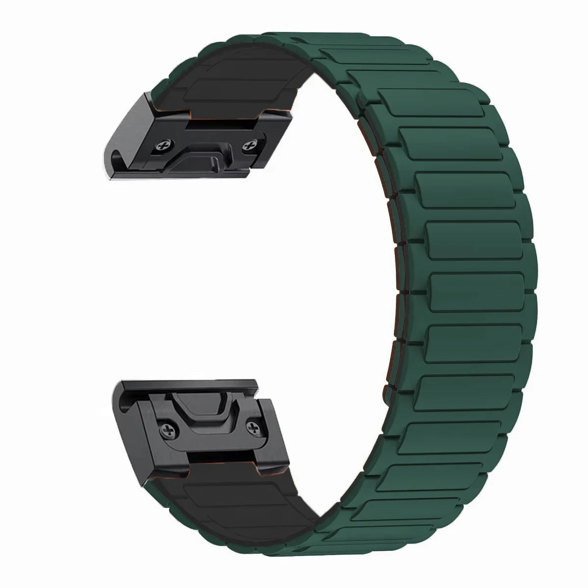 Durable Quick Fit Silicone Strap - 26mm Adjustable Band