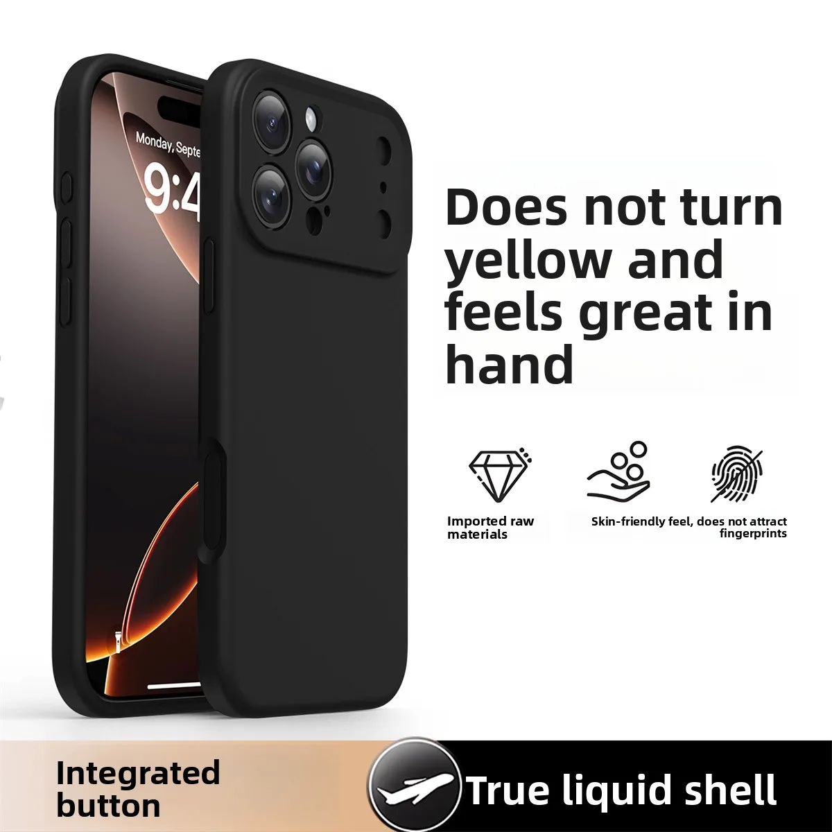 Premium Liquid Silicone Shockproof Phone Case - Soft Protective Cover