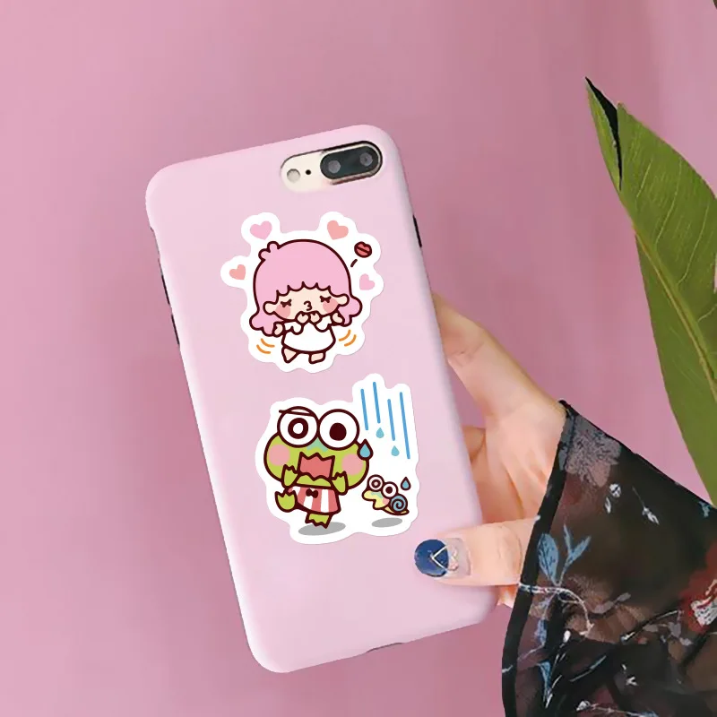 10/20/40pcs Anime Hello Kitty Stickers Kawaii Girls Graffiti Luggage Phone  Case Laptop Waterproof Cute