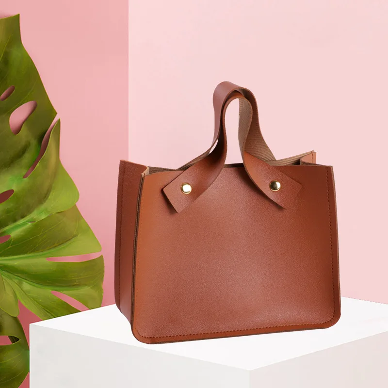 

3/6Pcs Leather Gift Bags Nordic Style Wedding Packaging Bags Candy Packaging Party Birthday Gift Tote Bag Gift Decoration