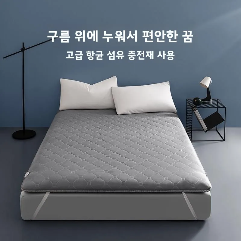 두꺼운 싱글 학생 기숙사 매트리스 소프트 패드 홈 침대 다다미 매트 임대 특가 저가 침구 수면 패드 모던 심플 스타일 폴리에스터 섬유