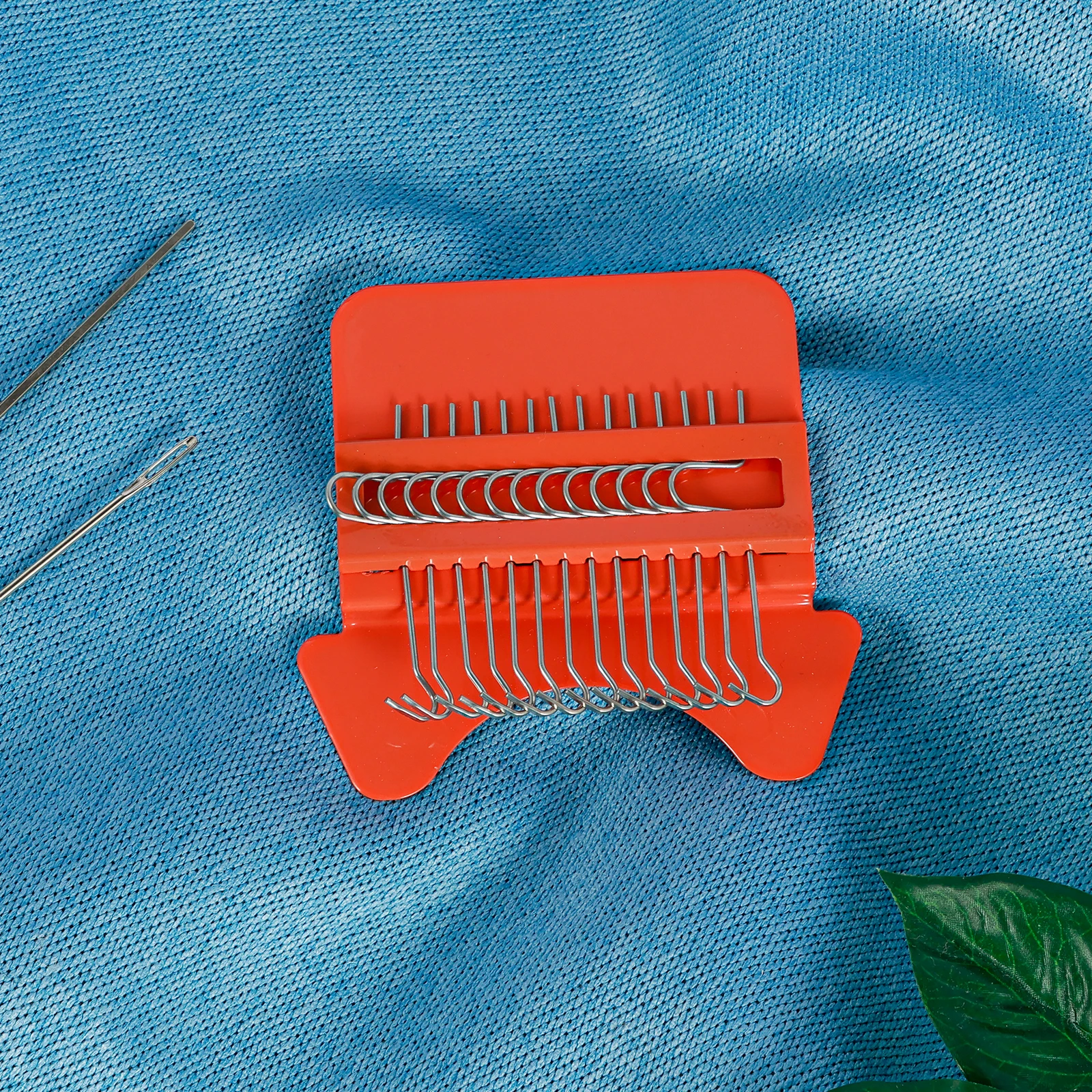 Small Darning Loom DIY Apparel Sewing Small Loom Wooden Darning Machine Apparel Sewing Stitching Mending Tools For Jeans Clothes