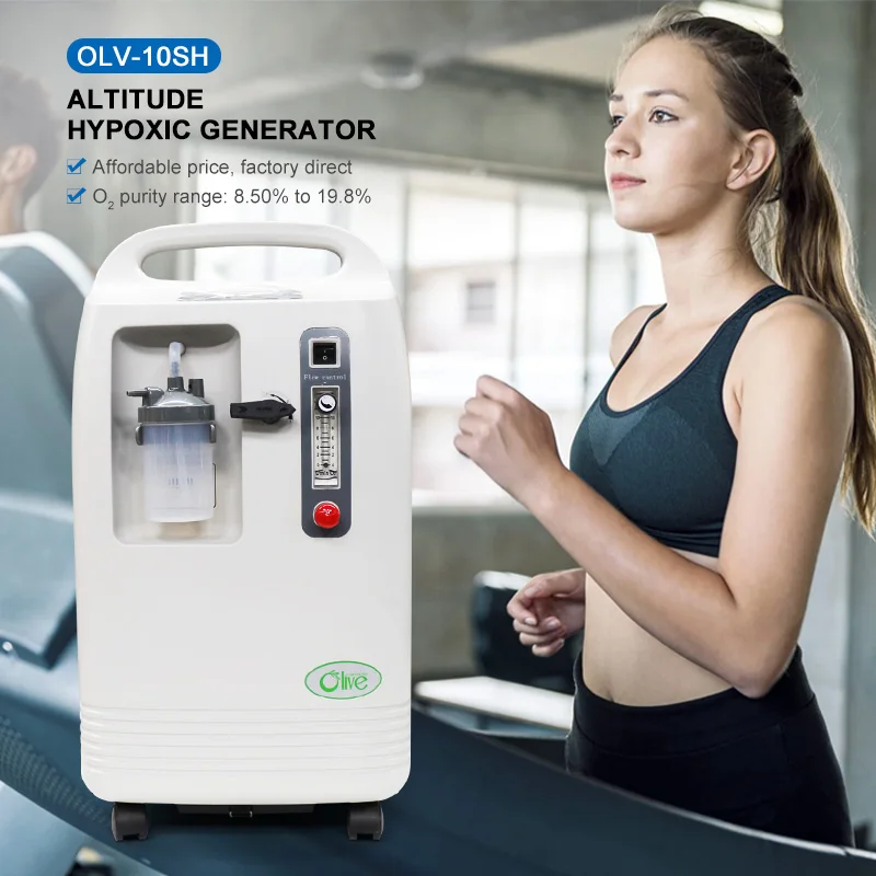 

1000m-6500M Simulated Altitude Training Simulated Altitude Hypoxicator 8 .5%-19.8% Purity Hypoxic Generator For sports Enthusia
