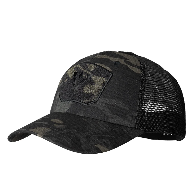 Verstellbare Kappe Mesh Taktische Airsoft Angeln Jagd Wandern Netz Basketball Hut Sonnenschutz Sonnenschutz Frühling Sommer Im Freien – Detail 20