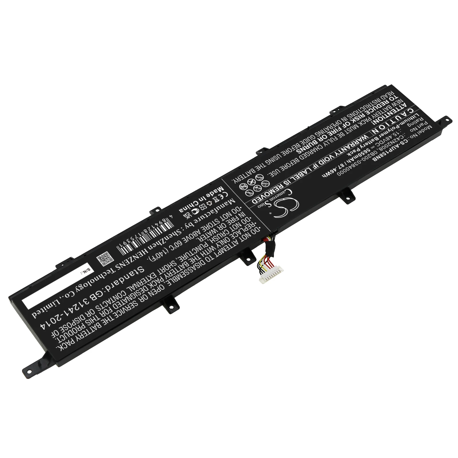 

battery for Asus ZenBook Pro Duo 15 OLED UX582LR-H0701TS,Zenbook Pro Duo 15 OLED UX582LR-XS94T,C42N2008,0B200-03840000