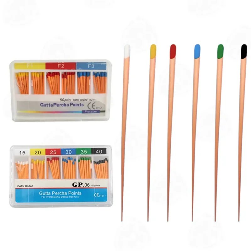10BoxesDentalGuttaMaterialsPerchaRootPointsEndodonticsCotton